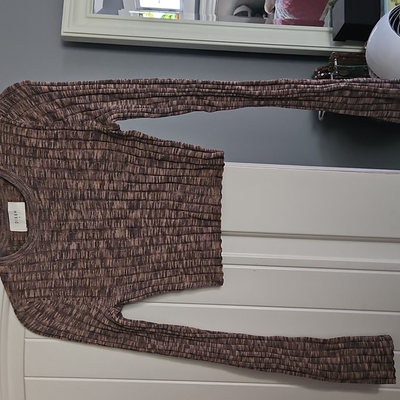 DISSH Lottie Moss Marble Crop Top Size Small - Picture 2 of 6